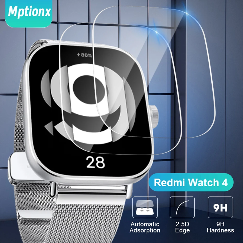 Premium Tempered Glass HD Screen Protector for Smartwatch - Anti-Scratch Protective Film Accessories