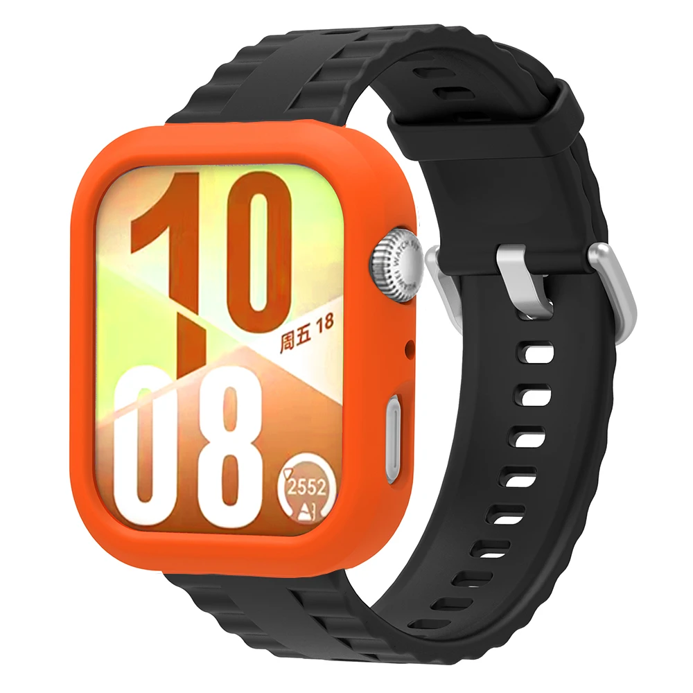 Soft Silicone Anti-Scratch Protective Watch Case - Colorful Decorative Shell