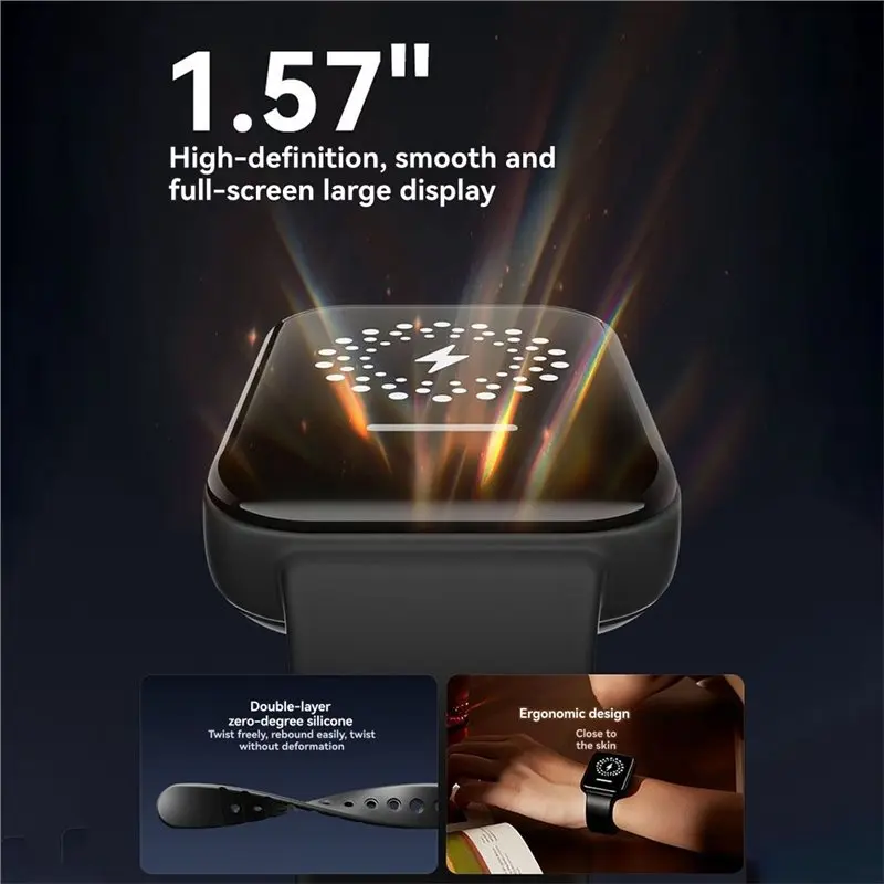 AI MCU 무선 정전기 방지 팔찌 스마트 손목 스트랩 에너지 버클 정전기 제거기 겨울용 손목밴드-ABIU