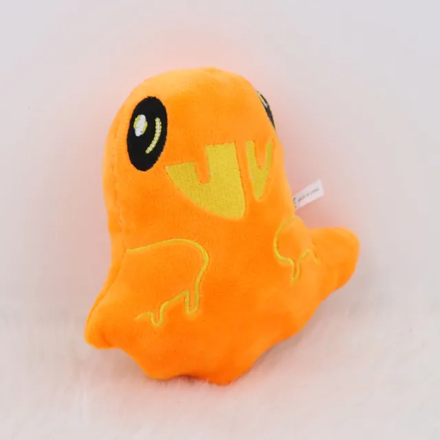 18cm Scp-999 Plush Toy Tickle Monster Kawaii Orange Anime Cartoon Character  Plushie Soft Stuffed Animal Toys Gift For Kids