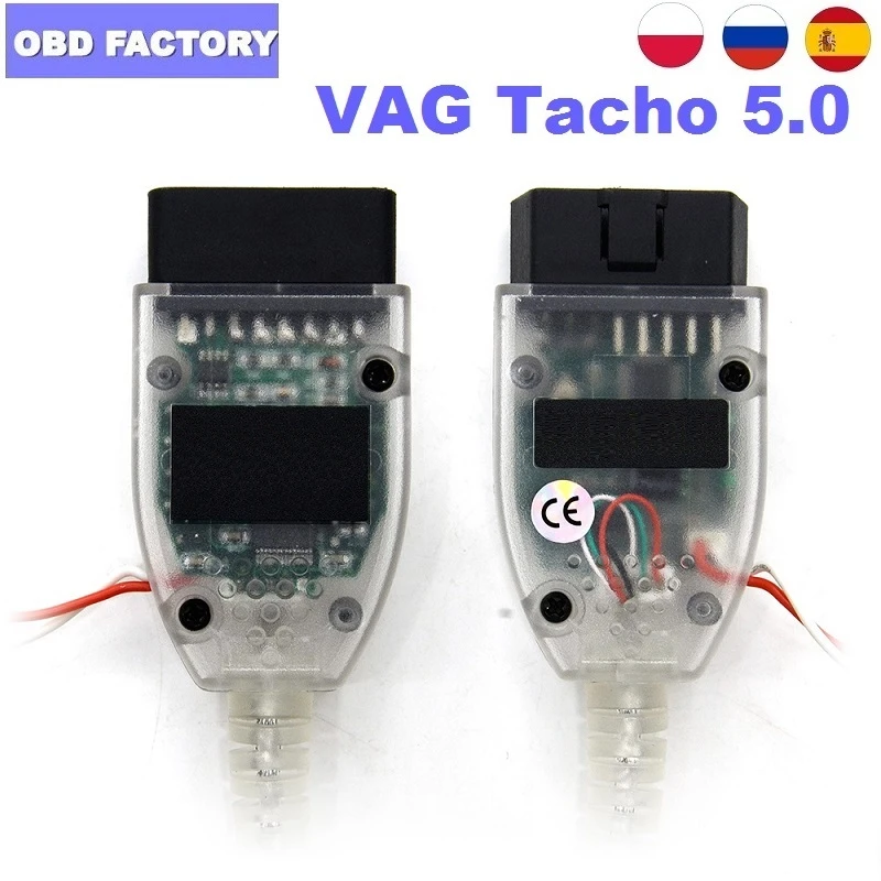 Vag Tacho V5.0 USB Cable Vag K+Can scanner Tool Vag Tacho 5.0