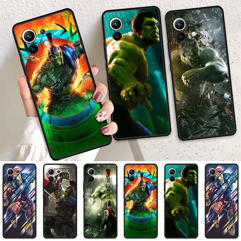 Green Giant Hulk Banner Cool Phone Case Per Xiaomi Mi 13 11 A2 Lite 5G 10T 10S 12 Pro 11T Note 10 Cc9 12 Lite 9 Cover Posteriore Funda