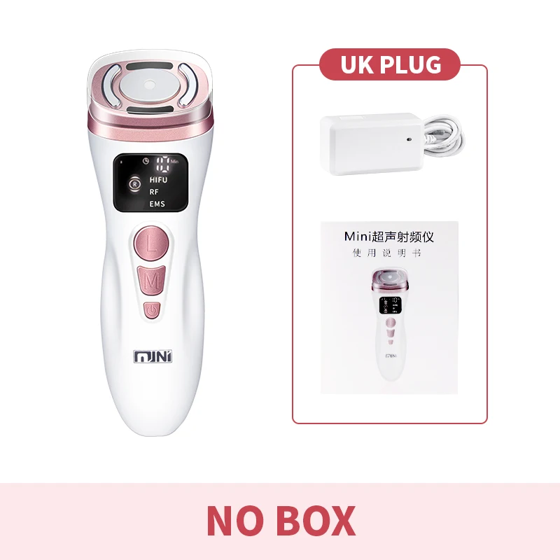HIFU – Mini Instrument Portable à Micro-courant EMS pour lifting et raffermir la peau du visage, masseur de beauté 13