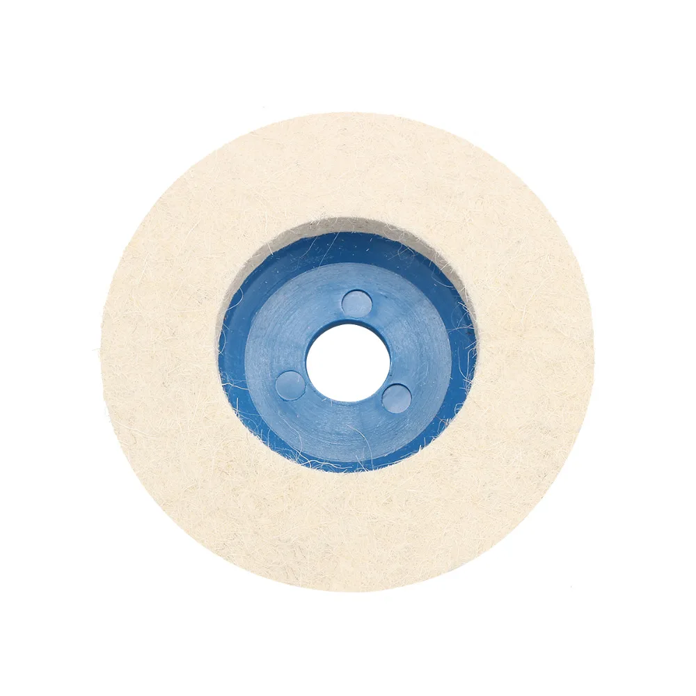 

5Pcs/Lot 4 Inch Wool Polishing Pads Buffing Angle Grinder Round Wheel Felt Polishing Disc Pad Set 100mm