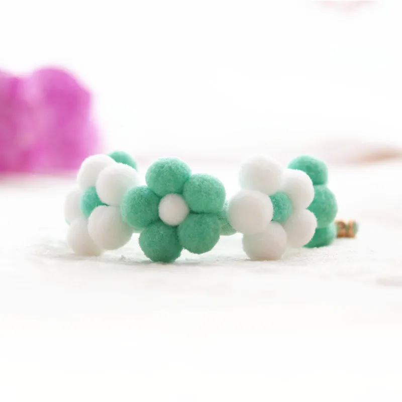 Title 3, Macaron Floral Colorful Dog Collar Choker Bib S...