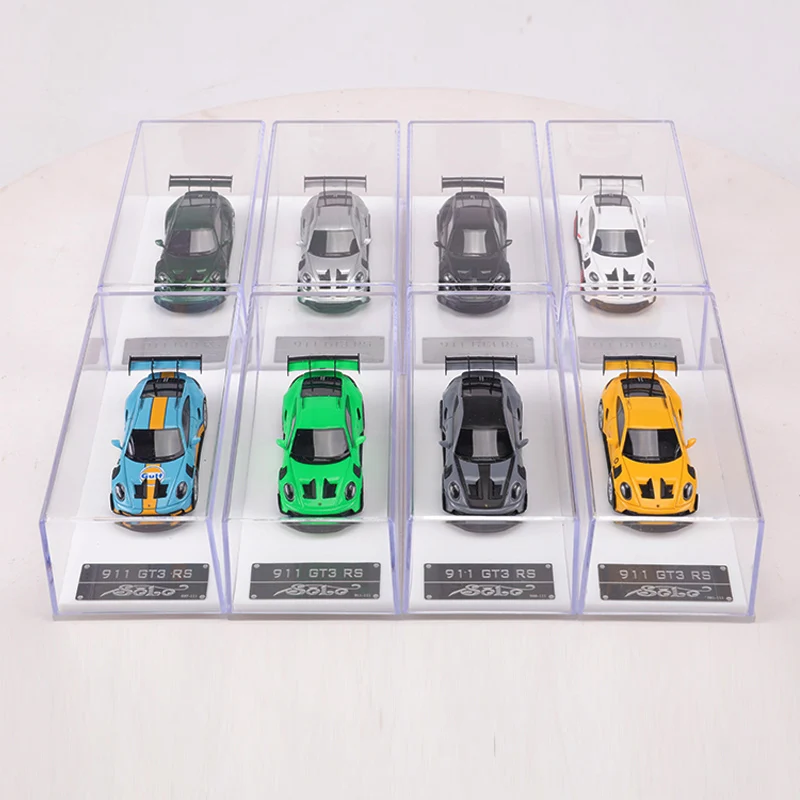 レジン製 1/64 ポルシェ911GT3RS MINI GT 1/64 ポルシェ 911 ダカール ラリー デザインパッケージ