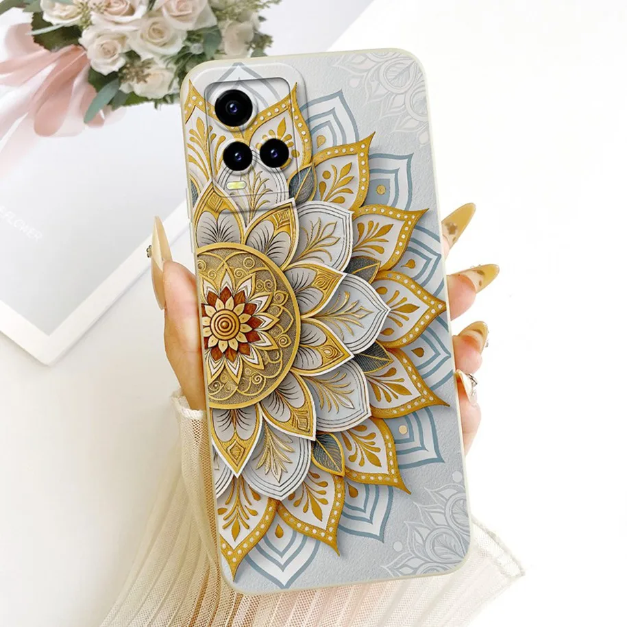 Floral Soft Silicone Shockproof Phone Cover - New Fashion Design