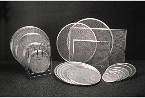 10 Inch Round Pizza Screen Oven Safe Aluminum