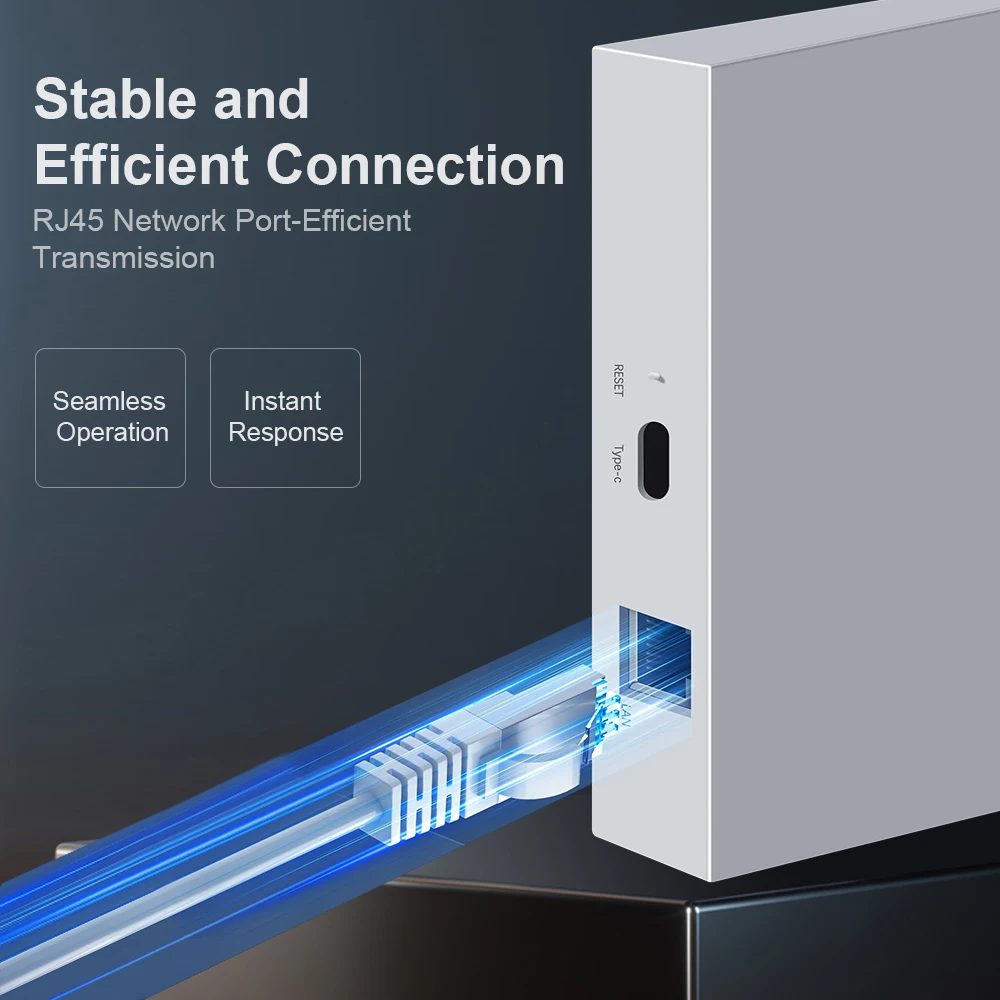 Tuya ZigBee 3.0 Smart Hub, Wired Gateway Bridge for App Voice Remote Control, Wo