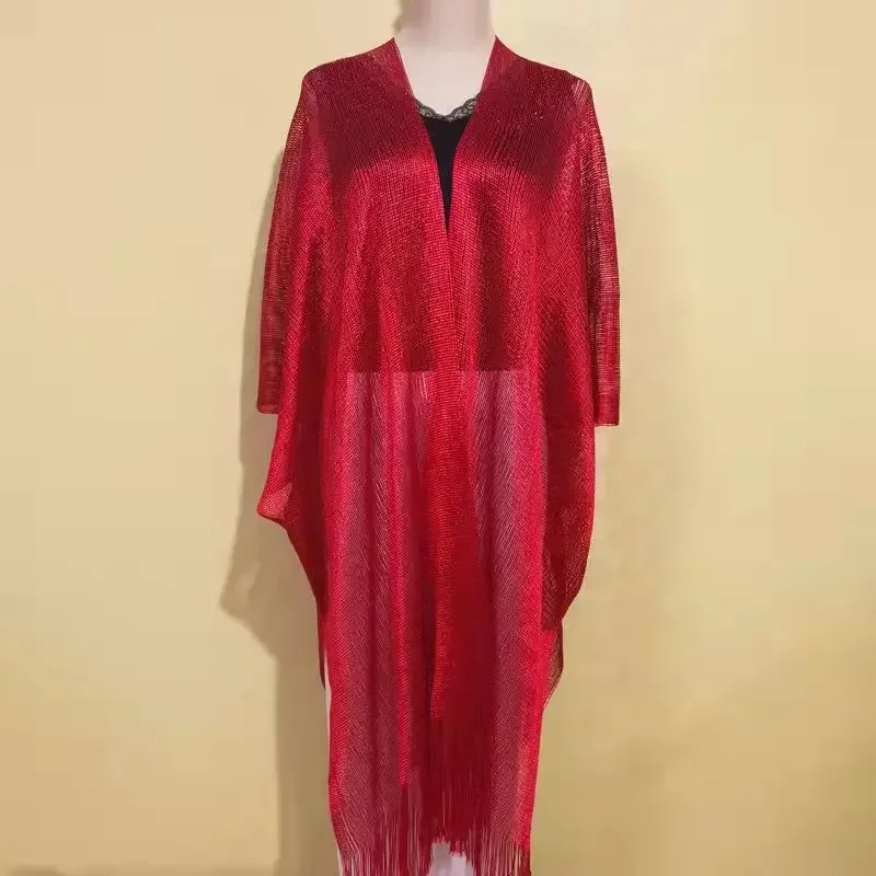Tassel Mesh Sheer Knitted Tunic Beach Cover Up Dress fishnet cover up swimsuit cover up swimsuit coverup beach suit beach dress set 2025 Women