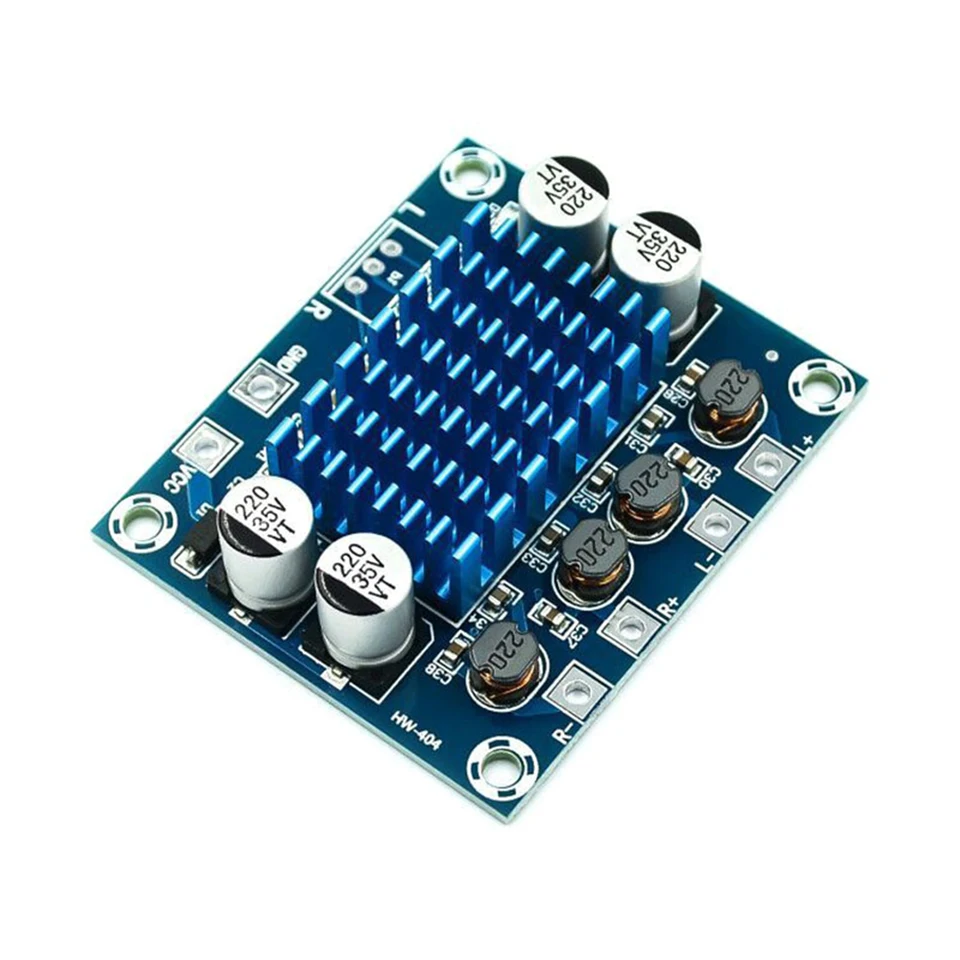 Class D Dual Channel 30w Audio Amplifier Board