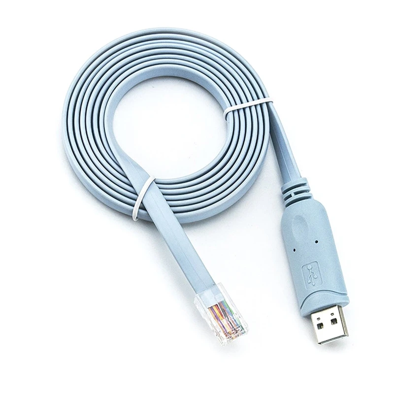 

1 шт., последовательный кабель USB-RS232 для консоли RJ45 CAT5