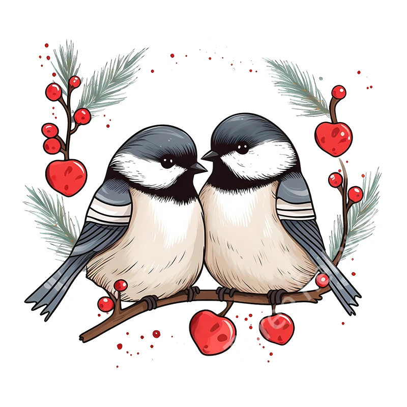 Three Ratels QN31 Cyanocitta cristata Beautiful Bird Art Wall Sticker Home Decoration Waterproof Toilet Decal