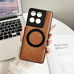 Magnetic Magsafe-Compatible Protective Phone Case Cover for Motorola Moto G86 (BR)
