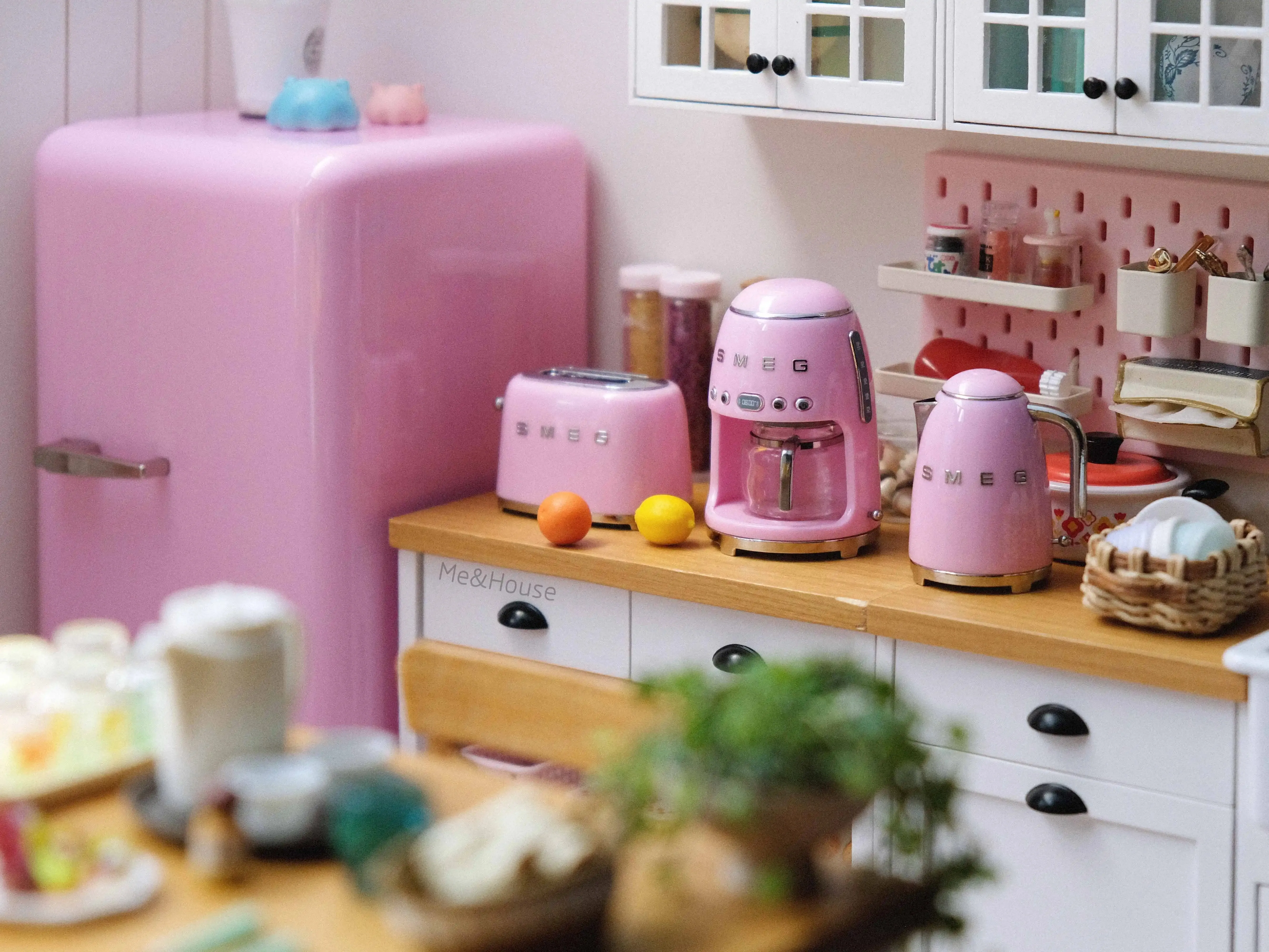 1/6 doll house model furniture accessories mini model Kitchen appliances/small household appliances set of three 5