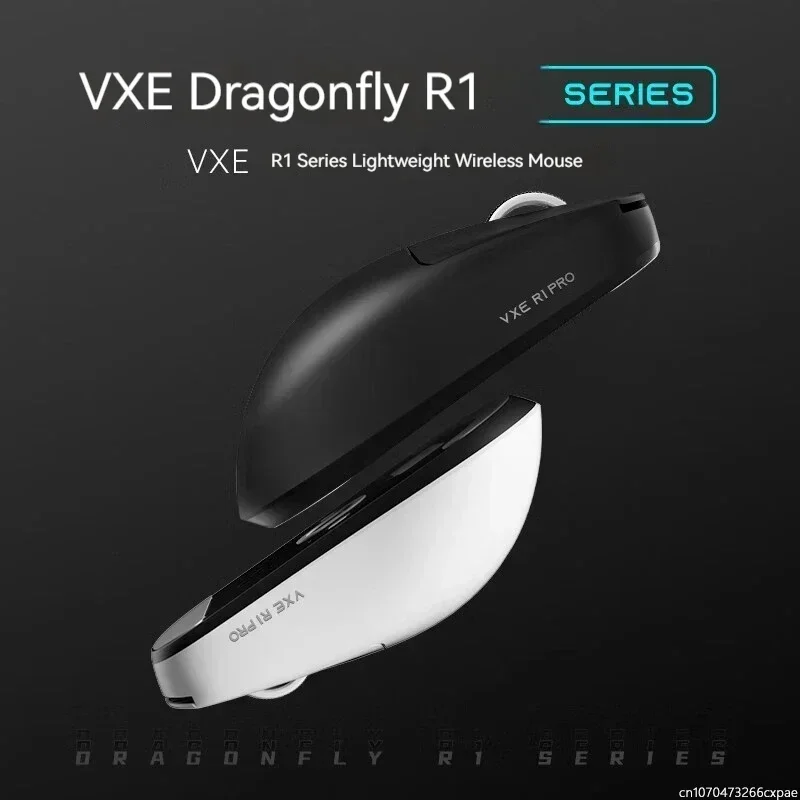 VGN VXE 잠자리 R1 무선 마우스, PAW3395 센서, 4K 북유럽 52840 FPS 게이밍 마우스 X 스마트 스피드 PC 게이머, 사무실 윈 맥 선물