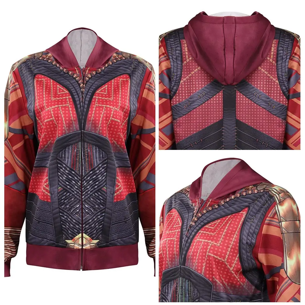 

Wakanda Forever Okoye Cosplay Costume Hoodie Coat Halloween Carnival Suit