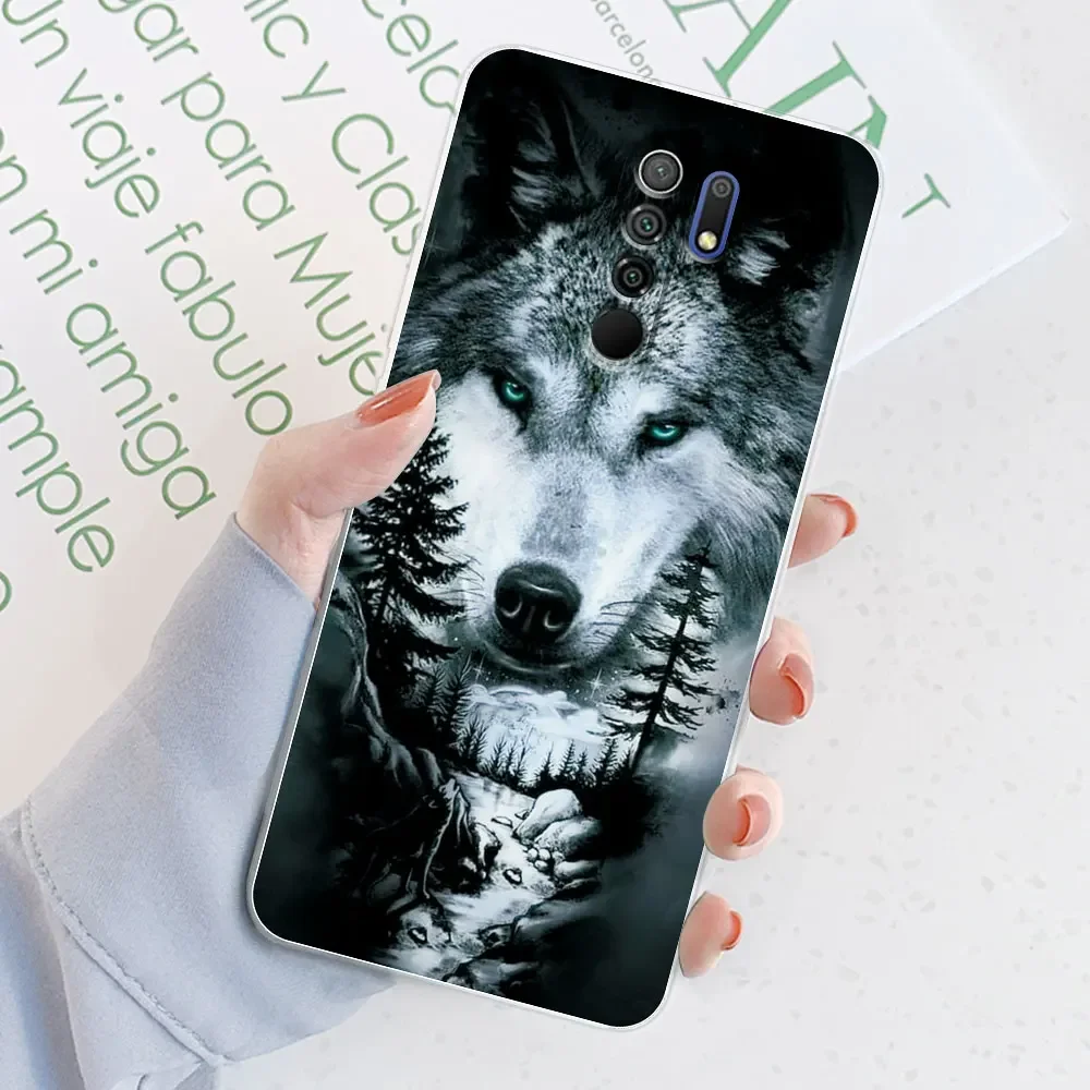 Elegant Watercolor Marble Transparent Silicone Soft TPU Case for 6.53-inch Smartphones - Protective Bumper Back Cover