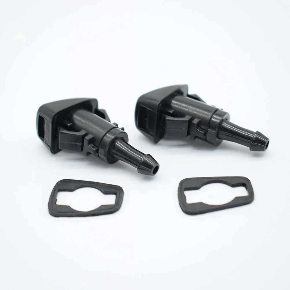 Pair Front Windscreen Wiper Blade Washer Nozzle Jet Fluid Jets Nozzles 86636FG051 For Subaru Impreza WRX STI 2008-2014 Rubber