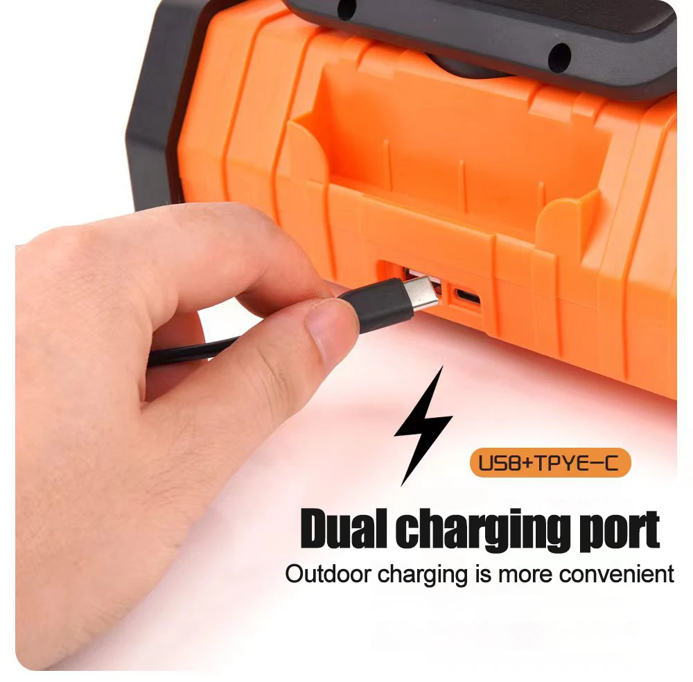 Ventilatore da campeggio ricaricabile da 30000 mAh con