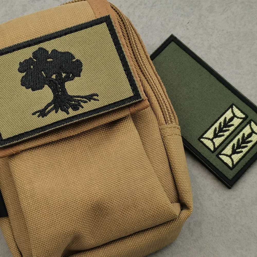 Embroidery Patches Rank 3D Embroidery Label Decal Fabric Clothing Backpack Pendant
