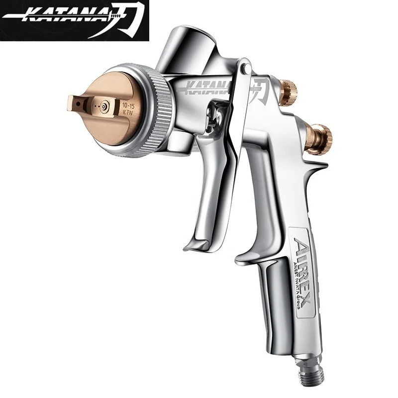 

Iwata KATANA Series Spray Gun,Center Cup,Gravity,Suction Paint Sprayers, 1.3/1.5mm Nozzle,Air Painting Gun,Paint Guns,Made in CN