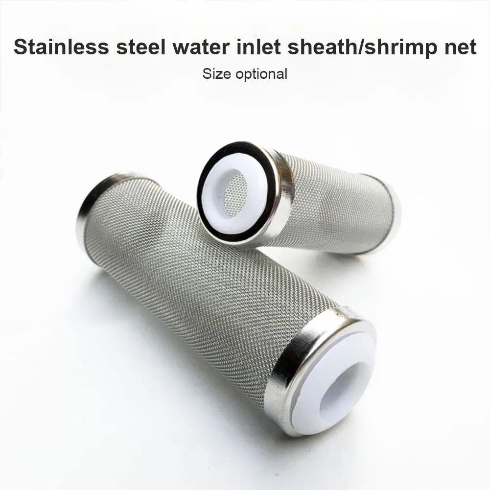 Fish Tank Filter Steel Aquarium Filter Guard Shrimp Accessories Fish Steel Net Tank Accessories Aquariu P0X2 2
