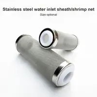 Fish Tank Filter Steel Aquarium Filter Guard Shrimp Accessories Fish Steel Net Tank Accessories Aquariu P0X2 2