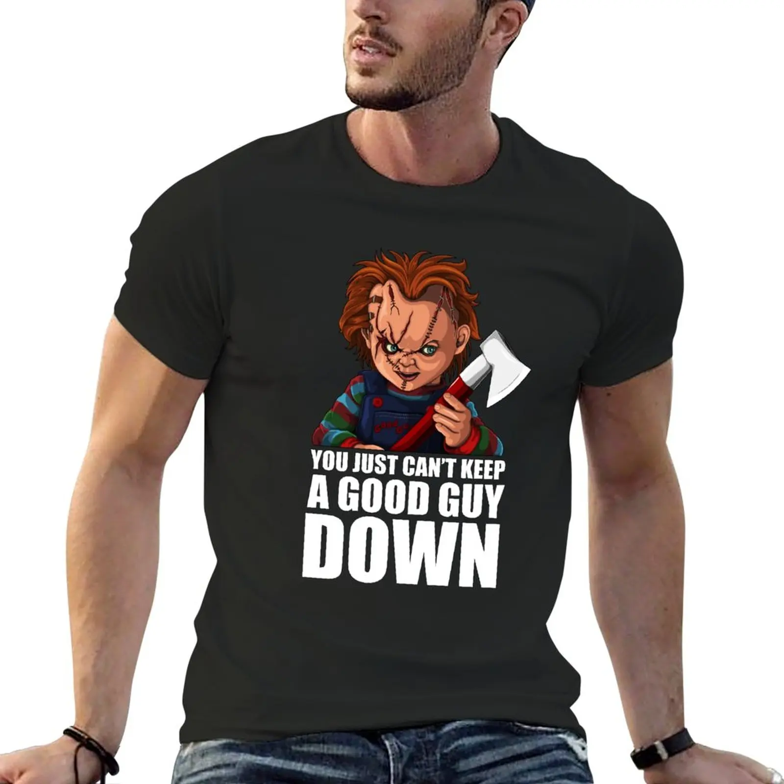 

You just can't keep a Good Guy down T-Shirt summer top heavyweights sports fans T-shirts for men cotton