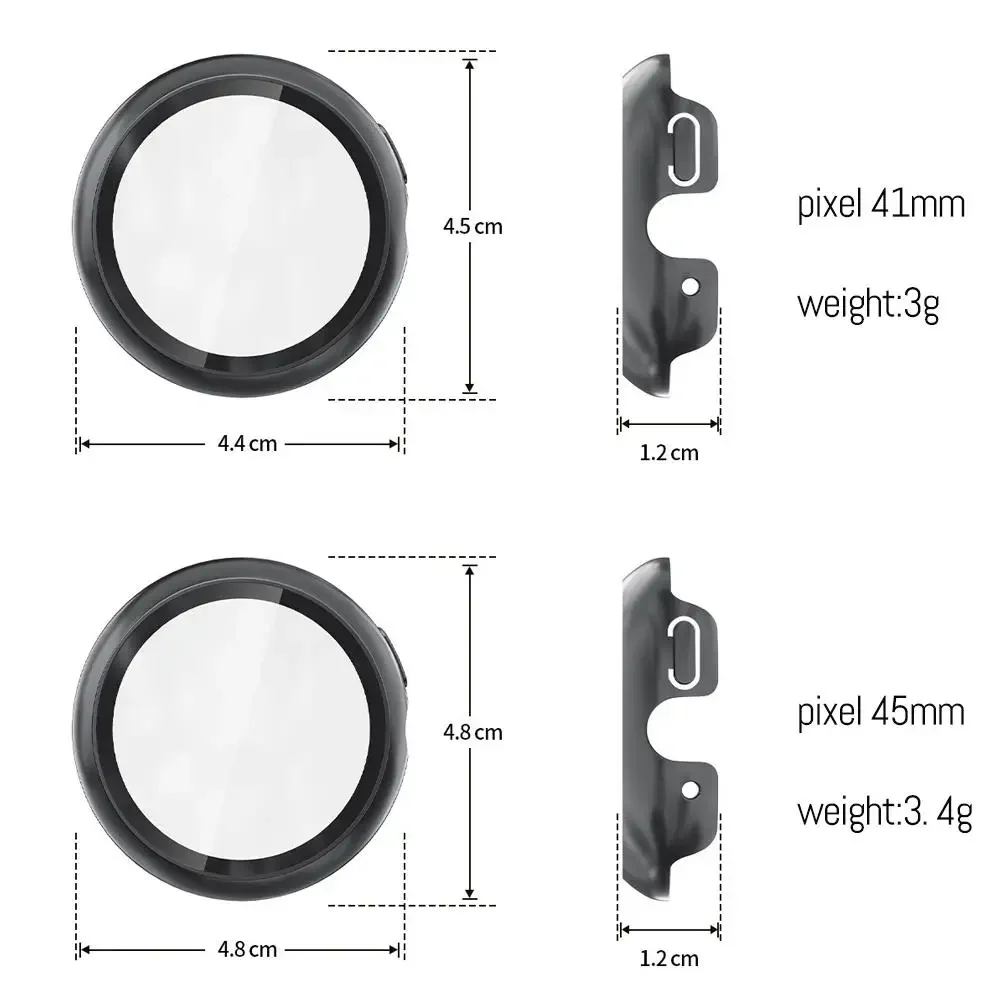 Durable All-Around HD Tempered Glass Bumper Cover with Anti-Fall Protection