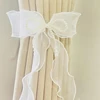 1/2pcs INS Curtain Bow Tiebacks Window Curtains Binding Rope White Window Curtain Strap Bag Decoration Curtain Decor Accessories 4