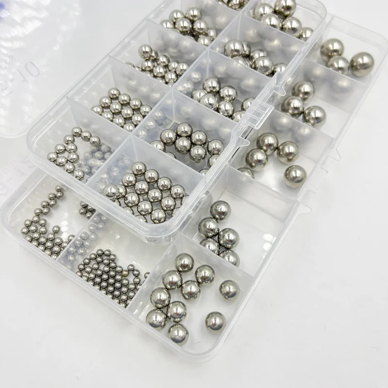 304 A2 70 Stainless Steel Ball Dia 2mm~12 mm Ammo Smooth Slide Solid Ball for Bearings Steel Bead Bicycle Slingshot Hunting