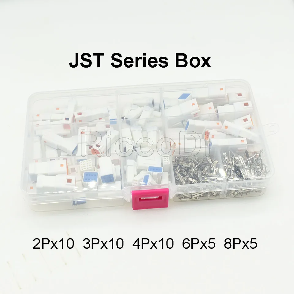 Kit Connecteur électrique 1/2/3/4/6/8 Voies-Terminal 6.3mm-Auto Moto