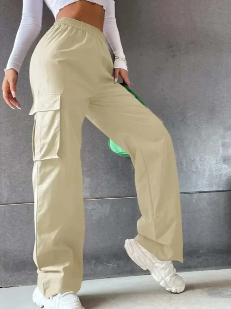 Haloumoning Pantalones De Mezclilla Elásticos Para Niñas, Cintura Alta