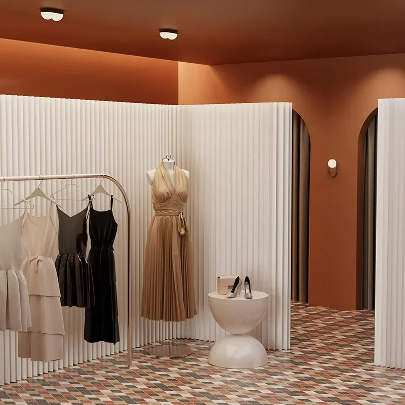 5M Waterproof Paper Screen, Partition Wall, Office Baffle, Exhibition Clothing Store, Live Broadcast Room, Folding Parti