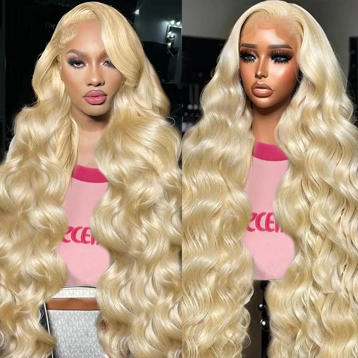 

Wiggogo 613 Hd Lace Frontal Wig Blonde Lace Front Wig 13X6 13X4 Lace Front Human Hair Wig Glueless Body Wave Lace Front Wig