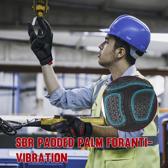 Chemical Resistant Gloves LOXDON Anti-Vibration Gloves For Power Tools   Builders, Gardening & Mechanics Work (MPN: LXN-182) Best Anti Vibration  Gloves