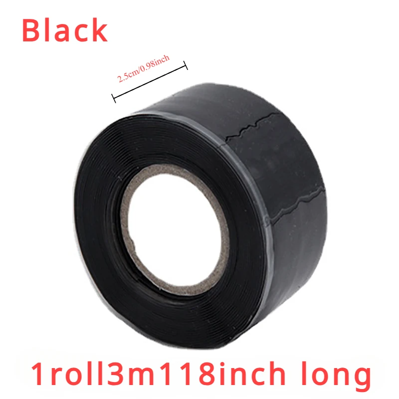 סרט סיליקון PVC עמיד במים חזק מאוד לתיקון מהיר של צינורות מים, נגד נזילות ובידוד