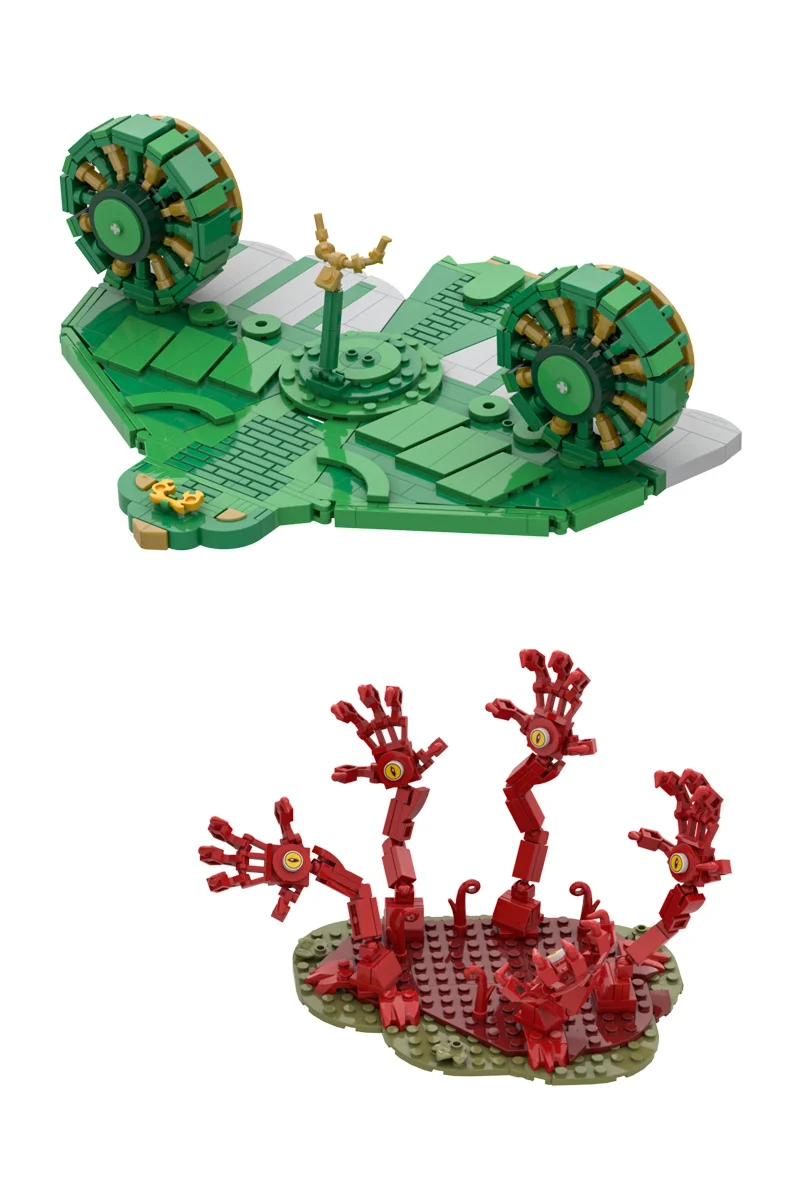 MOC Zeronai Geräte Modell Bausteine Spiel Zeronai Windwing Fliegende Fahrt DIY Design Ziegel Spielzeug Erwachsene Geschenk Für Fans – Detail 11