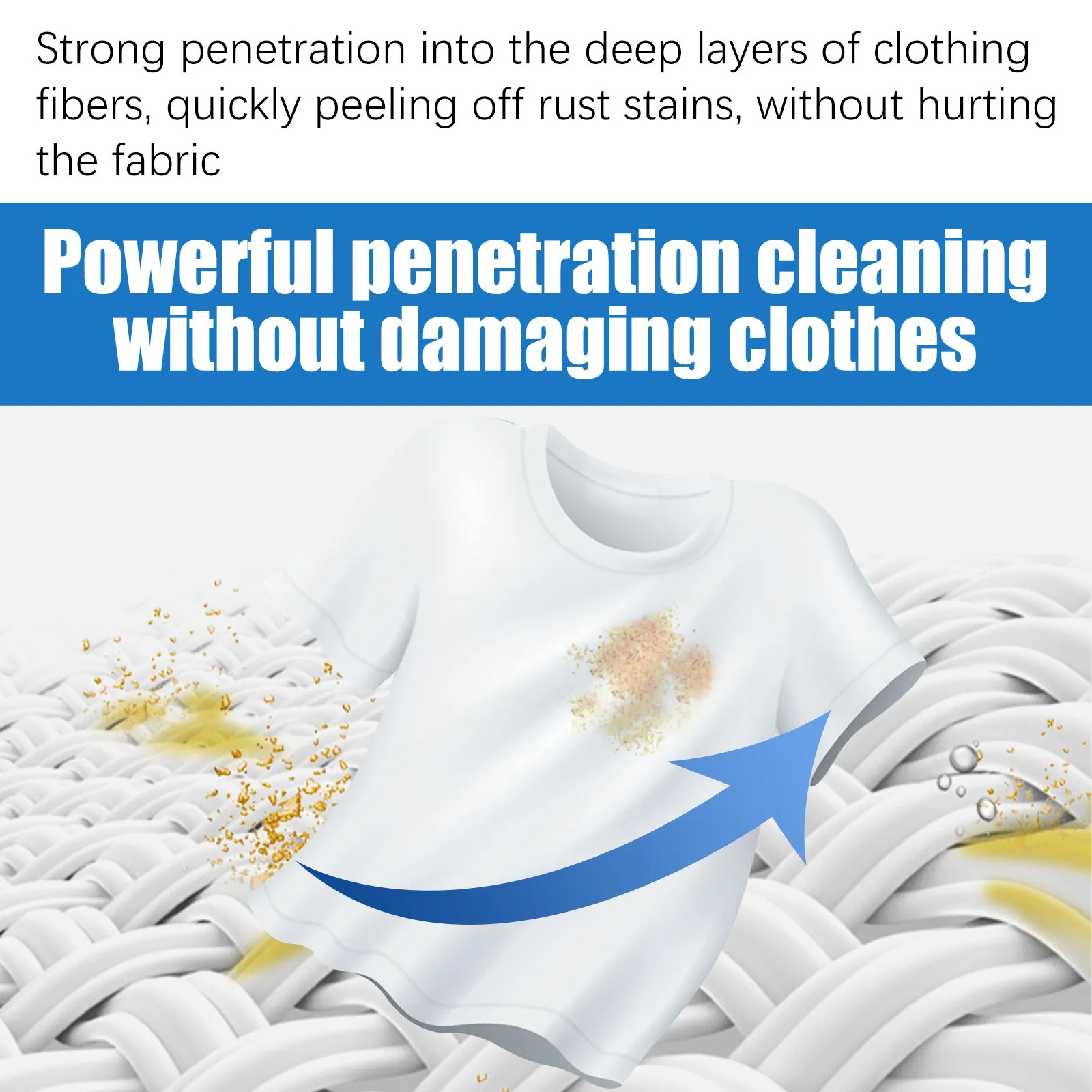 Multi-functional Stain Remover Clothes Rust Remover Effectively Remove  Stains