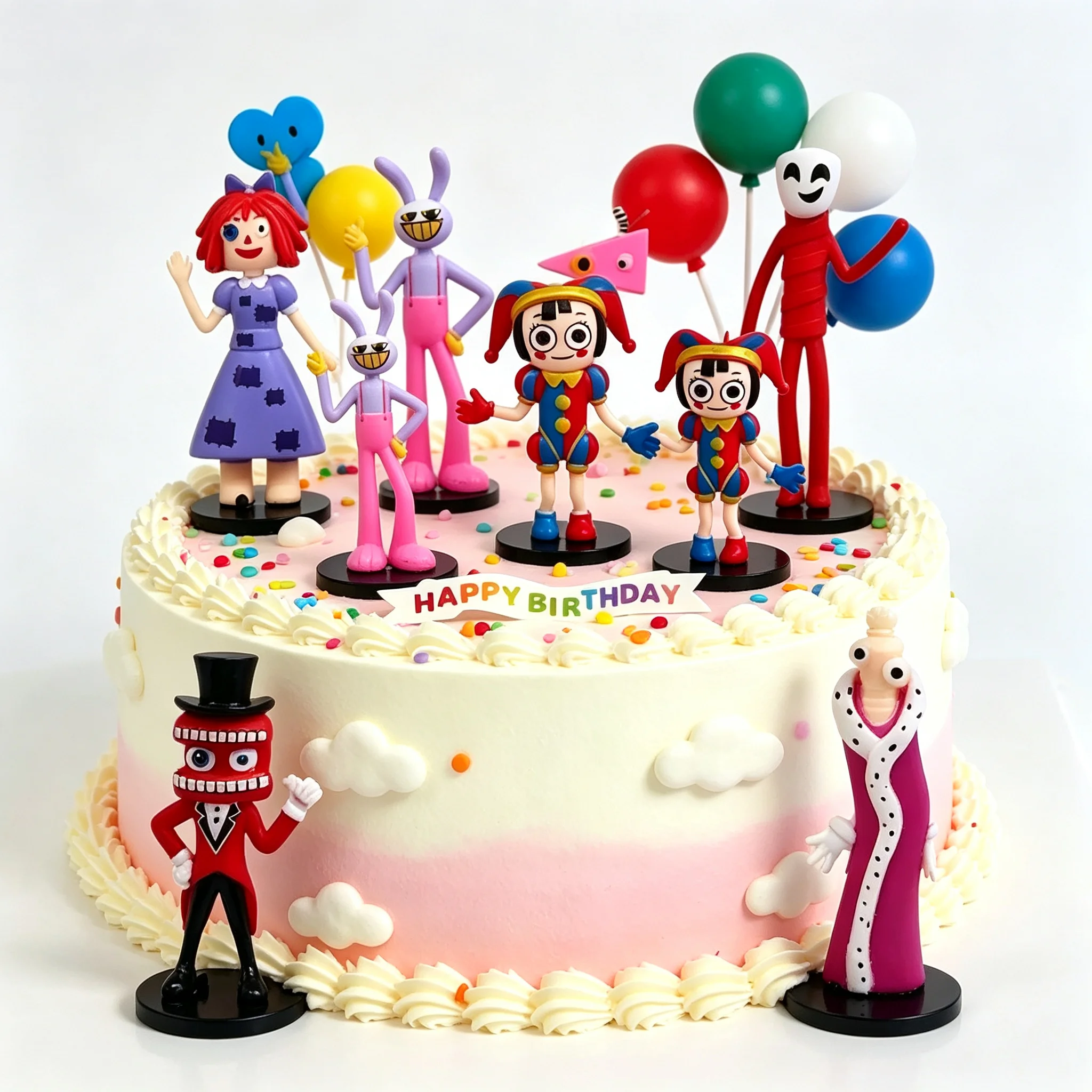 8-Piece Set of Cartoon Art Hobbies & Anime Reward Toys