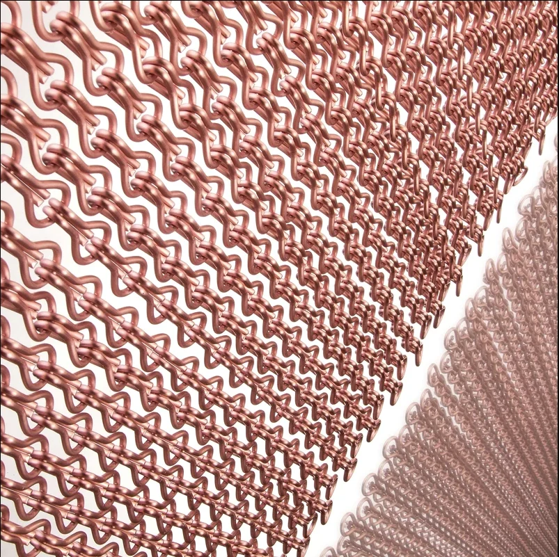 Metal Chain Link Curtains for Decorative Screens