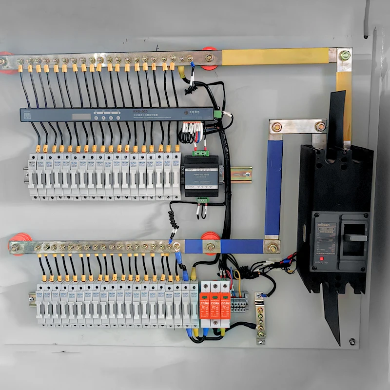 2P DC SPD 500V 600V 800V 1000V 20KA~40KA House Surge Protector Protective Low-voltage Arrester Device 275VAC 385VAC surge protector voltage protector over voltage protector