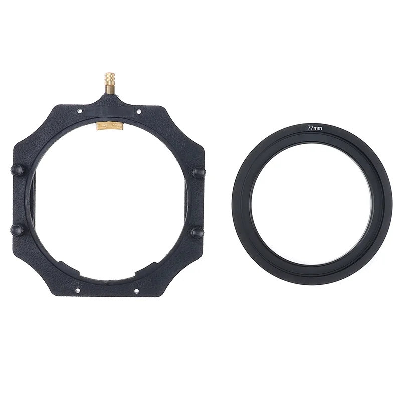 Camera Lens Filter, Photography Filter, Camera Lens Adapter Set, 100mm Square Z series Filter Holder, + 52-82mm Metal Adapter Ring, for Haida Lee Hitech Cokin Z PRO 4X4"/5.6/5 100 series Filters