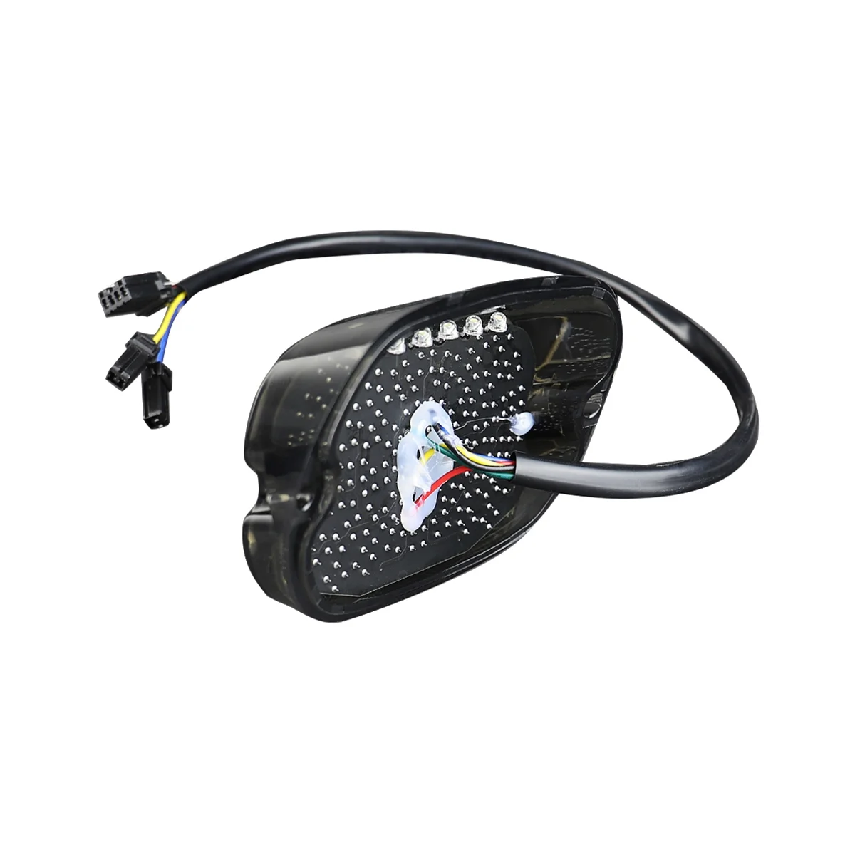 

Новый мотоциклетный задний фонарь, задний фонарь для Harley Sportster XL883 1200 Touring RoadDyna Fat Boy, черный, 12 В