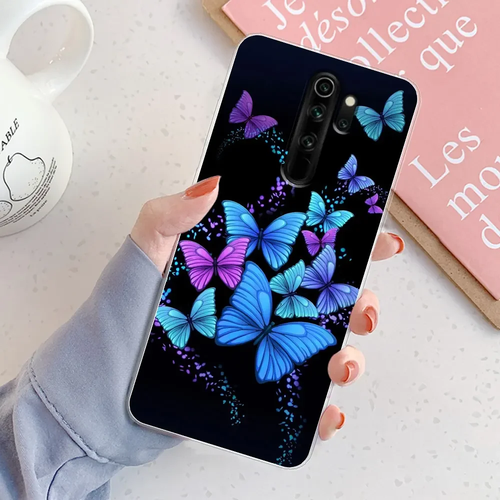 Custodia per Xiaomi Redmi Note 8 Pro, in pelle PU, a