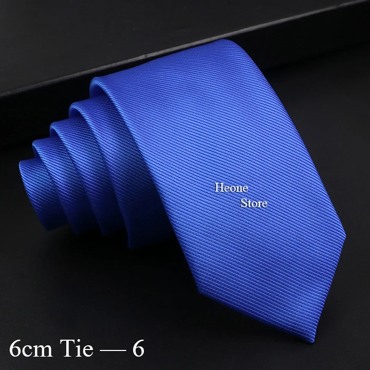 Klassische einfarbige Krawatten für Männer, 5 cm/6 cm, schmale Krawatten, rot, blau, lila, grün, Krawatten für Hochzeit, Party, Zubehör, GIF – Detail 13
