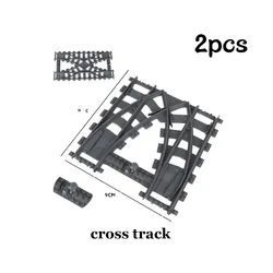 City Trains Flexible Tracks Set - Creative DIY Building Block Toy (Transformation Rail)
