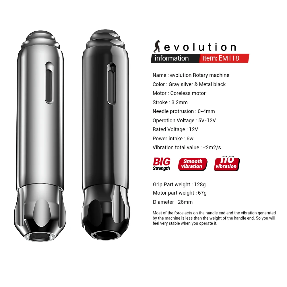 

Tattoo Rotary Pen Professional Permanent Makeup Machine Tattoo Studio Supplies