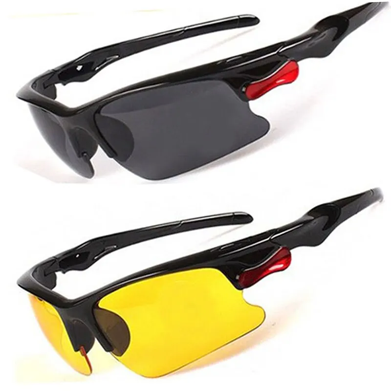 Bicycle Glasses Mens And Womens Outdoor Sports Sunglasses Windproof Running Marathon Drivers Night Vision Goggles driving glasses